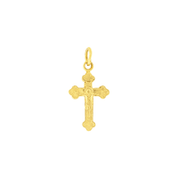 Pingente em Ouro 18K Crucifixo Pequeno - MI21564 - MICHELETTI JOIAS