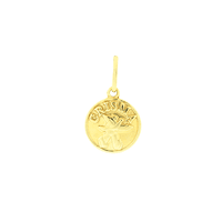 Pingente Medalha Crisma Ouro 18K Pequena - MI14981 - MICHELETTI JOIAS