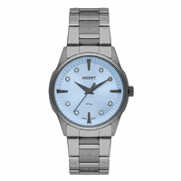 Relógio Orient Feminino Preto com Azul - FYSS0001 - MICHELETTI JOIAS