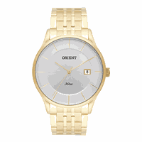 Relógio Orient Masculinos Clássico Dourado - MGSS1127 - MICHELETTI JOIAS