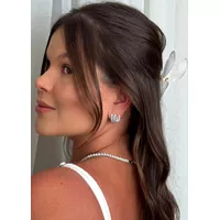 BRINCO FILEIRAS CRAVEJADAS BANHADO A RÓDIO BRANCO