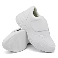 Tênis Casual Feminino KCShoes Chuncky Velcro Branc... - Kátia Cintra