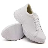 Tênis Casual Chuncky Branco Sola Tratorada DKShoes - Kátia Cintra