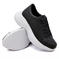 Tênis Casual Chuncky Preto Sola Tratorada DKShoes - Kátia Cintra