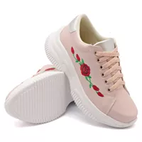 Tênis Casual Chuncky Flor Rosê Sola Tratorada DKSh... - Kátia Cintra