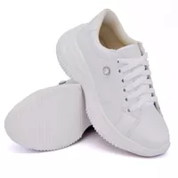 Tênis Casual Chuncky Strass Branco Sola Tratorada ... - Kátia Cintra