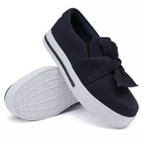 Slip On Laço Jeans DKShoes - Kátia Cintra