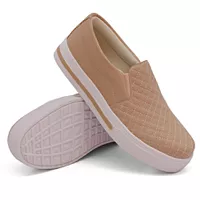 Slip On Matelassê rosê DKShoes - Kátia Cintra