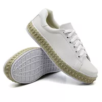 Tênis Casual Pietra Corda Branco DKShoes - Kátia Cintra