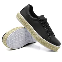 Tênis Casual Pietra Corda Preto DKShoes - Kátia Cintra