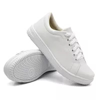 Tênis Casual Siena Branco DKShoes - Kátia Cintra