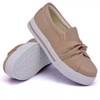 Slip On Siena Nó Rosê DKShoes - Kátia Cintra