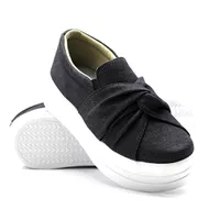 Slip On Nó Sola Alta Jeans DKShoes - Kátia Cintra