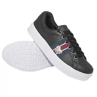 Tênis Casual Coração Preto DKShoes - Kátia Cintra