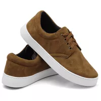 Tênis Casual Masculino DKShoes Caramelo - Kátia Cintra