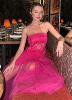 Vestido Tule Cannes Pink