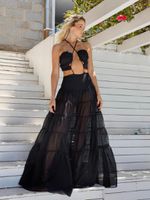 Vestido Positano Preto