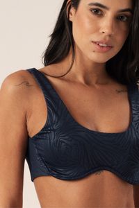 TOP LOS CABOS CIRRÊ ZOO BLUE E CALCINHA CARAÍVA CIRRÊ ZOO BLUE