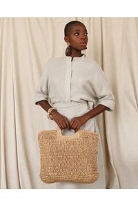 BOLSA DE PRAIA AMALFI NATURAL