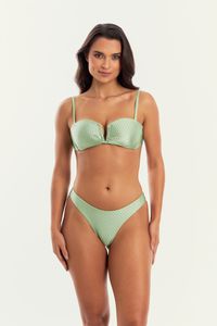 TOP CARIBE PISTACHE E CALCINHA PIPA PISTACHE