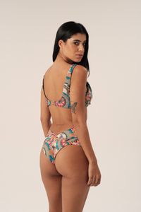 TOP SURF ARGOLA SISAL MANDALAS E CALCINHA DUPLA ALÇA MANDALAS