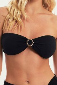 TOP CARAIVA JACKARD BLACK