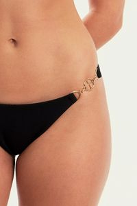 TOP ANGRA JACQUARD BLACK E CALCINHA TRANCOSO JACQUARD BLACK