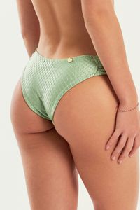 TOP CARAIVA PISTACHE E CALCINHA CARAÍVA PISTACHE