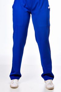 Calça Feminina Basic Bia Azul Caneta Sem Elástico