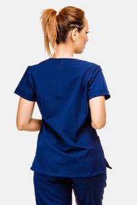 Blusa Feminina Basic Azul Marinho