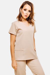 Blusa Feminina Basic Bege