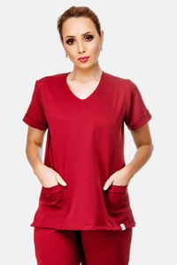 Blusa Feminina Basic Vinho