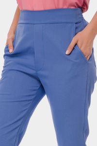 Calça Feminina Ana Basic Azul Claro