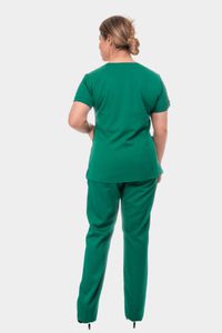 Scrub Feminino Basic Ana Verde Bandeira