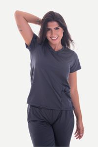 Blusa Feminina Confort Cinza