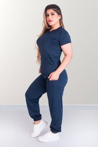 Scrub Confort Azul Marinho