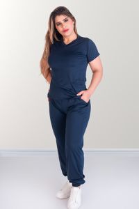 Scrub Confort Azul Marinho