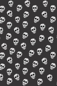 Blusa Estampada Caveiras Noturnas em Malha Confort