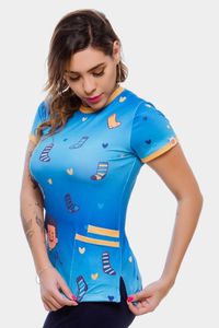 Blusa Estampada Síndrome de Down em Malha Confort