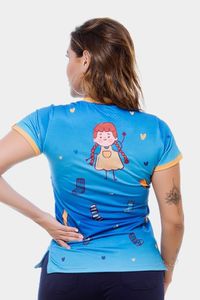 Blusa Estampada Síndrome de Down em Malha Confort