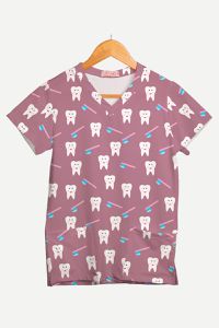 Blusa Estampada Dental Clean em Malha Confort