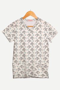 Blusa Estampada Fonoaudióloga Ref. orelhas01