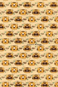 Blusa Estampada Amigo Tigre em Malha Confort