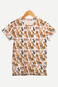 Blusa Estampada Dog Breeds em Malha Confort