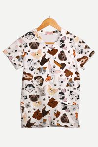 Blusa Estampada Cachorros Ref. vet04