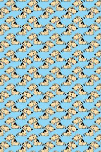 Blusa Estampada Céu de Patas em Malha Confort
