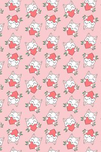 Blusa Estampada Amor Felino em Malha Confort