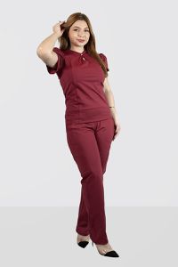 Scrub Marina Vinho