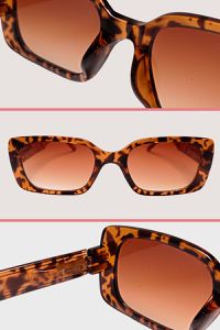 Óculos de Sol Feminino Retangular Camuflado Acetato - OC-4006