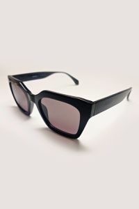 Óculos de Sol Feminino Retangular Gloss Preto - OC-4008